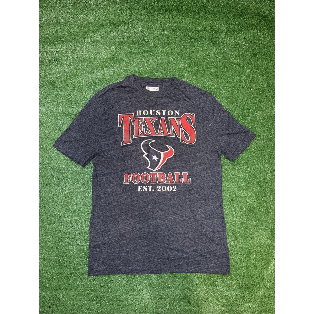 Houston Texans NFL Team‎ Apparel Shirt Medium Blue Established 2002